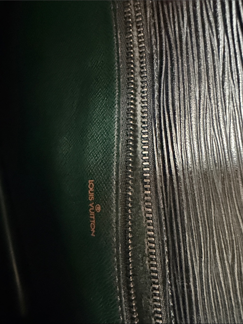 Louis Vuitton Black Epi Leather Clutch Handbag - Picture 4 of 4
